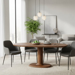 Brushed Wood Dining Table S | Eleonora Coco | Oroa.com