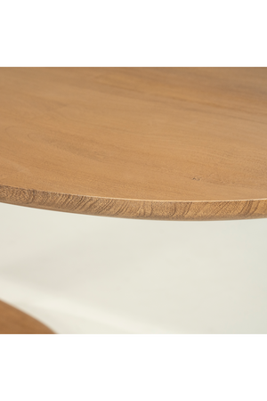   Brushed Wood Dining Table M | Oroa.com