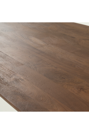   Brushed Wood Dining Table M | Oroa.com