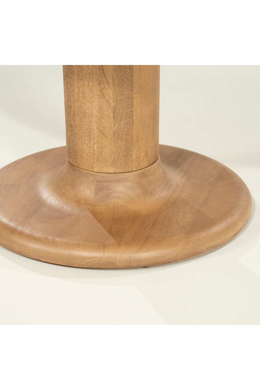 Brushed Wood Round Dining Table | Eleonora Coco | Oroa.com