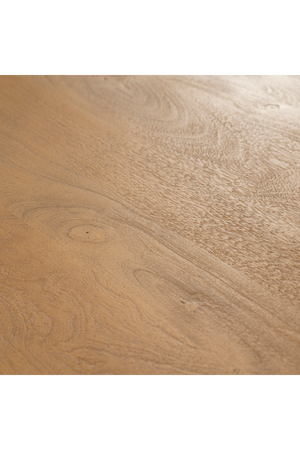 Brushed Wood Round Dining Table | Eleonora Coco | Oroa.com