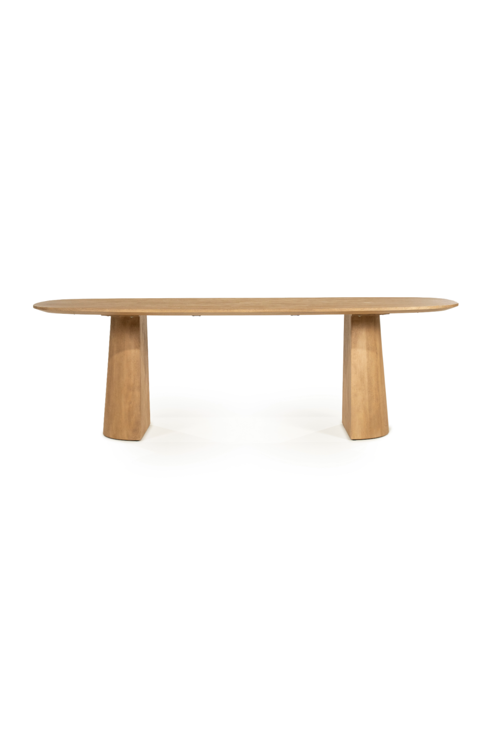 Brushed Mango Wood Dining Table S | Eleonora Lune | Oroa.com