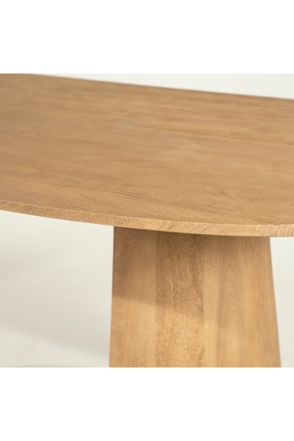 Brushed Mango Wood Dining Table S | Eleonora Lune | Oroa.com