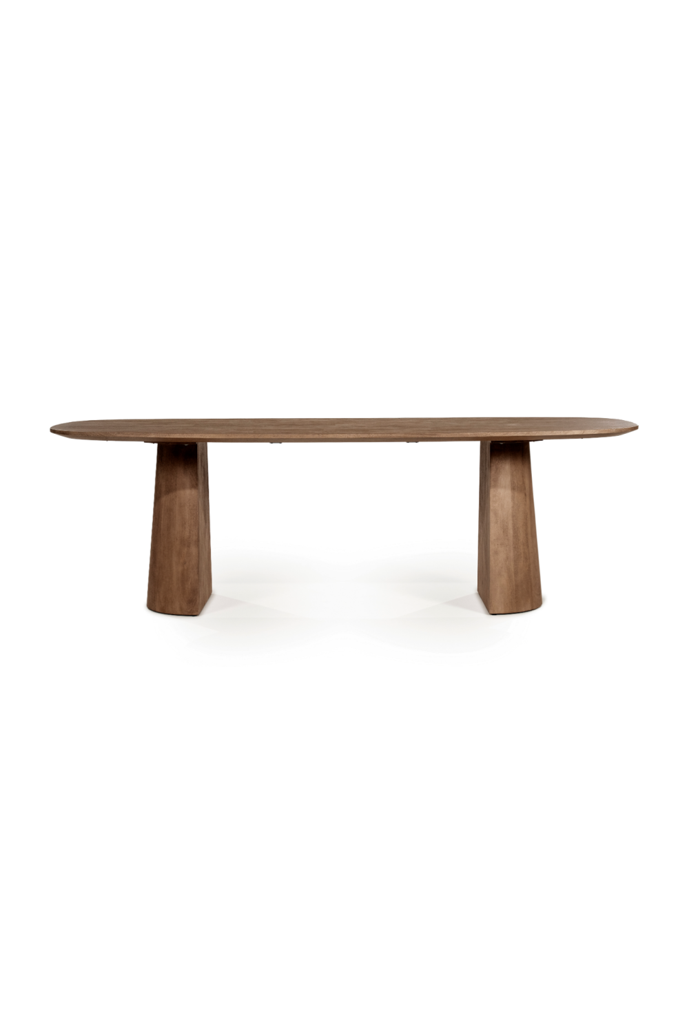 Brushed Mango Wood Dining Table S | Eleonora Lune | Oroa.com