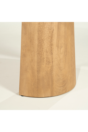Brushed Mango Wood Dining Table L | Eleonora Lune | Oroa.com