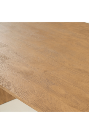 Brushed Mango Wood Dining Table L | Eleonora Lune | Oroa.com