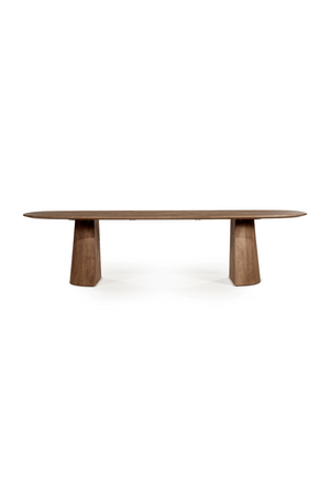 Brushed Mango Wood Dining Table L | Eleonora Lune | Oroa.com