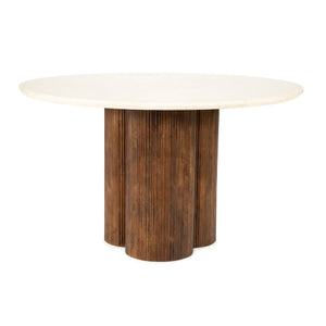   Modern European furniture - Mango Wood Round Coffee Table L - www.oroa.com | Oroa.com