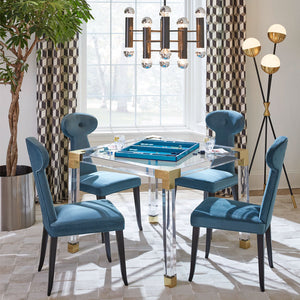 Clear Acrylic Game Table | Jonathan Adler Jacques | Oroa.com