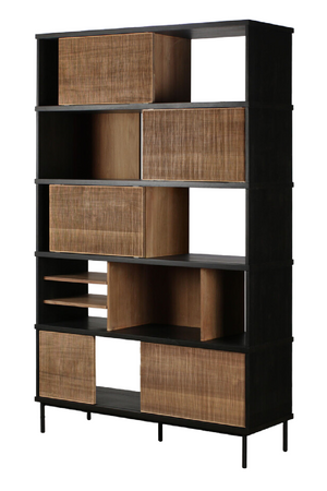 Natural Teak Book Rack | Ethnicraft Oscar | Oroa.com