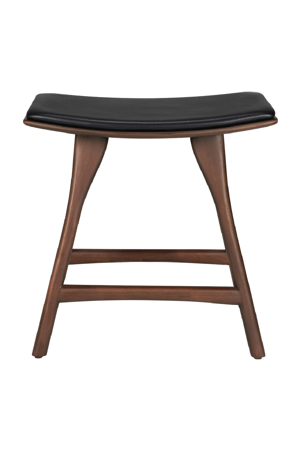 Varnished Teak Stool | Ethnicraft Osso | Oroa.com