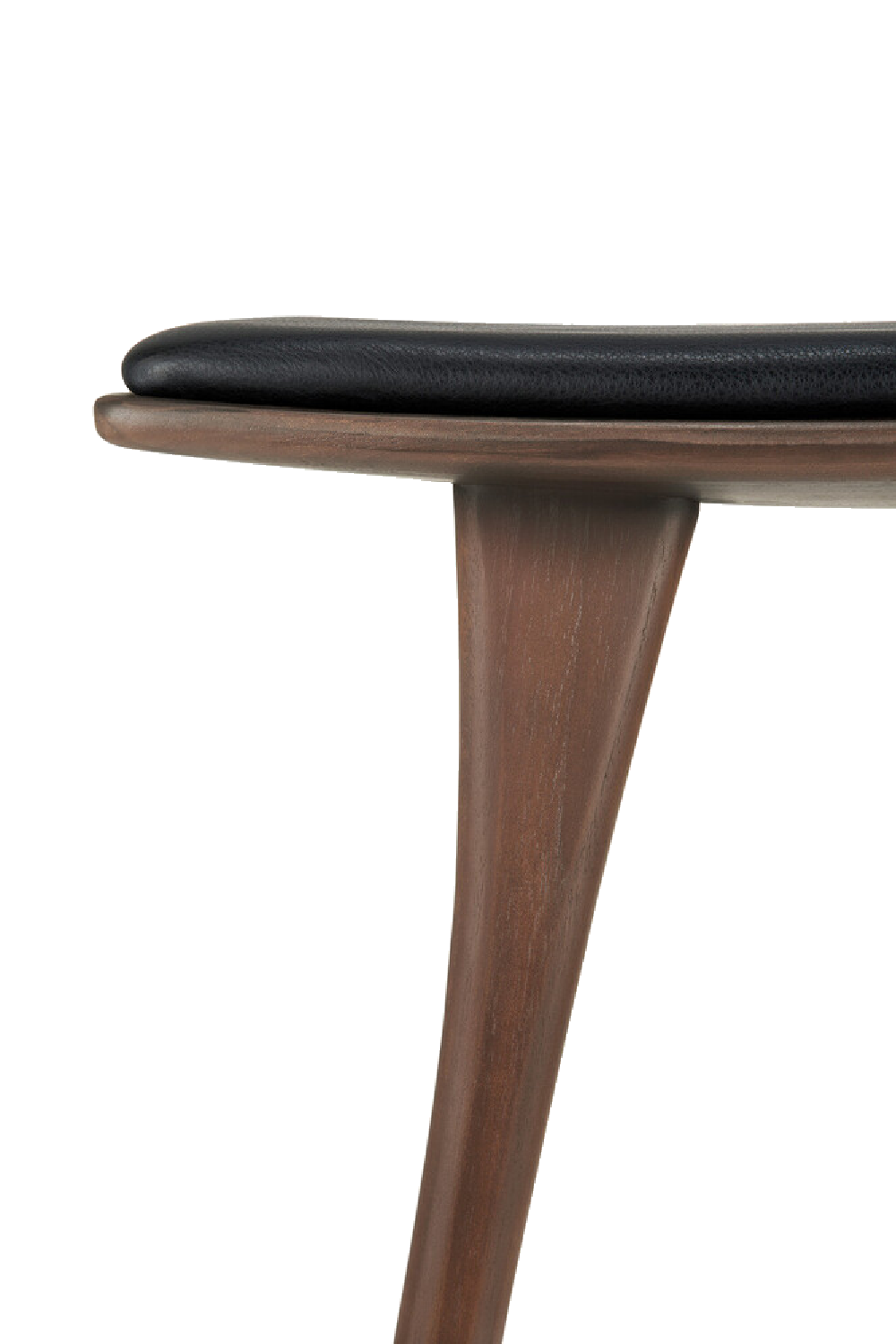 Varnished Teak Counter Stool | Ethnicraft Osso | Oroa.com