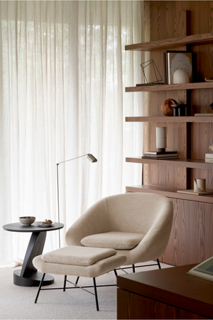 Solid Teak Side Table | Ethnicraft Oblic | OROA.com