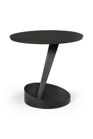 Solid Teak Side Table | Ethnicraft Oblic | OROA.com