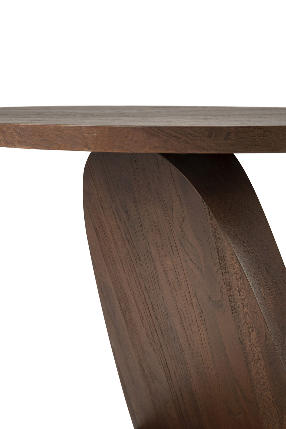 Solid Teak Side Table | Ethnicraft Oblic