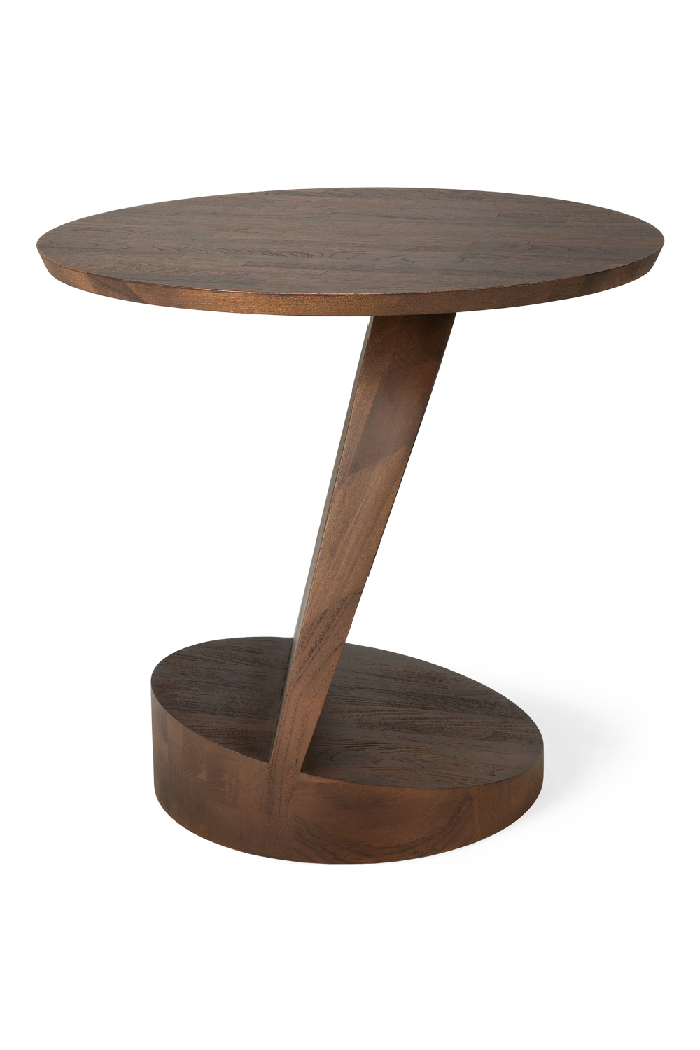 Solid Teak Side Table | Ethnicraft Oblic