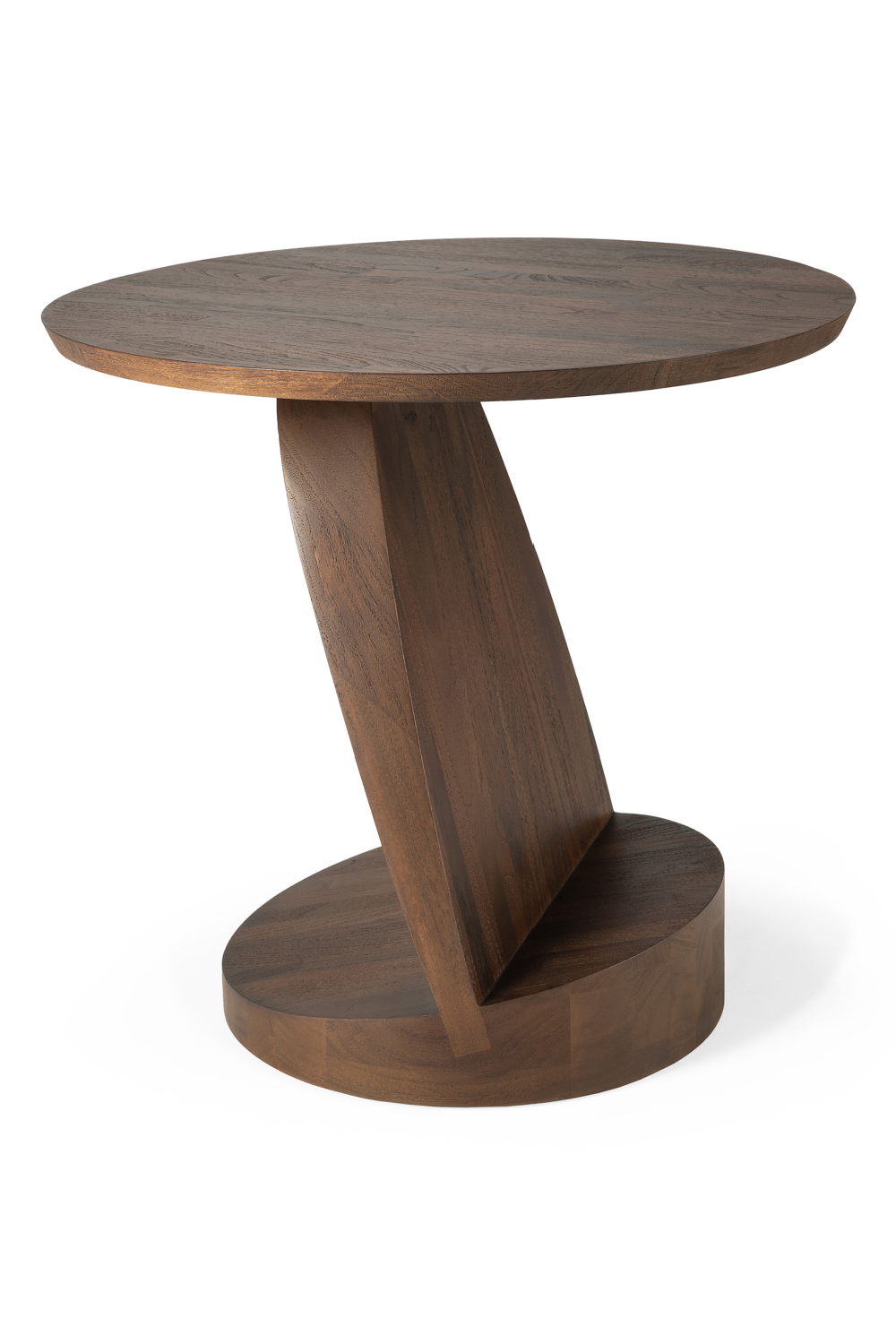 Solid Teak Side Table | Ethnicraft Oblic