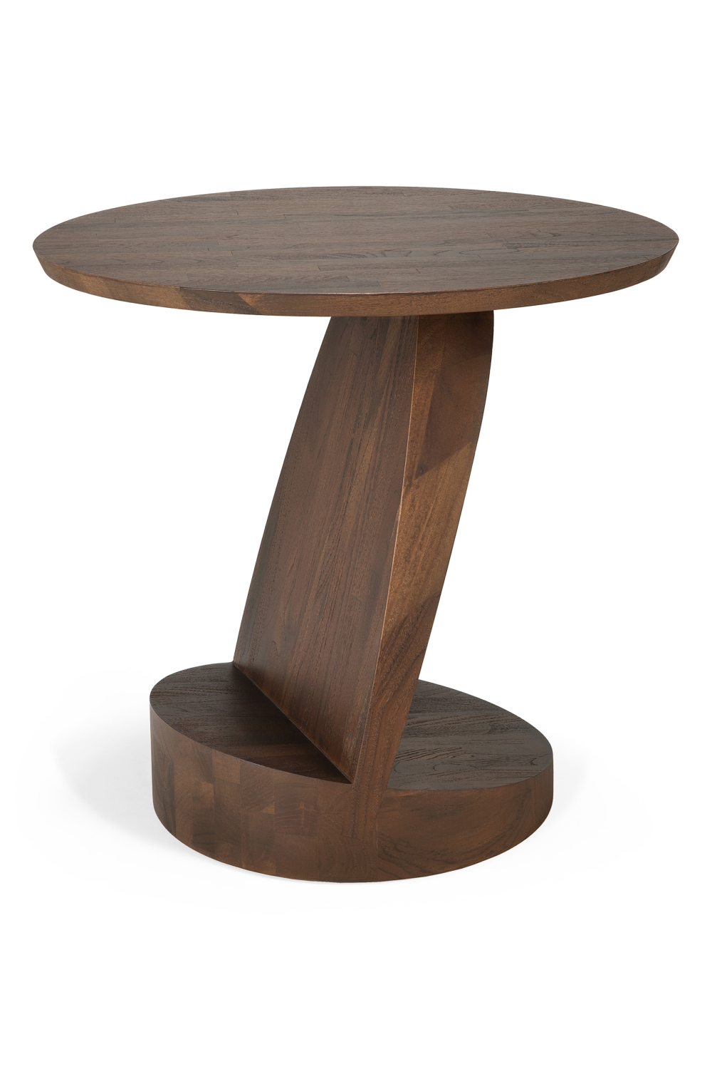 Solid Teak Side Table | Ethnicraft Oblic