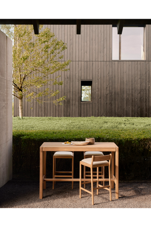 Natural Teak Outdoor Bar Table | Ethnicraft Jack | Oroa.com