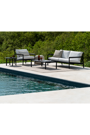Black Teak Outdoor Sofa | Ethnicraft Jack | Oroa.com