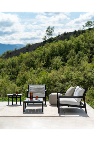 Black Teak Outdoor Sofa | Ethnicraft Jack