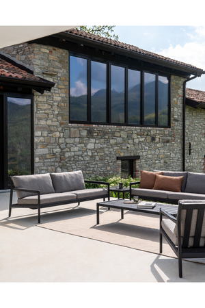 Black Teak Outdoor Lounge Chair | Ethnicraft Jack | Oroa.com