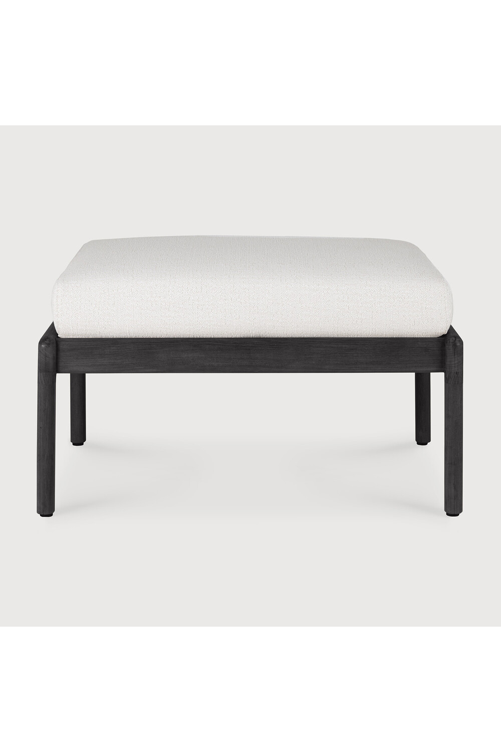 Teak Cushioned Outdoor Stool | Ethnicraft Jack | Oroa.com
