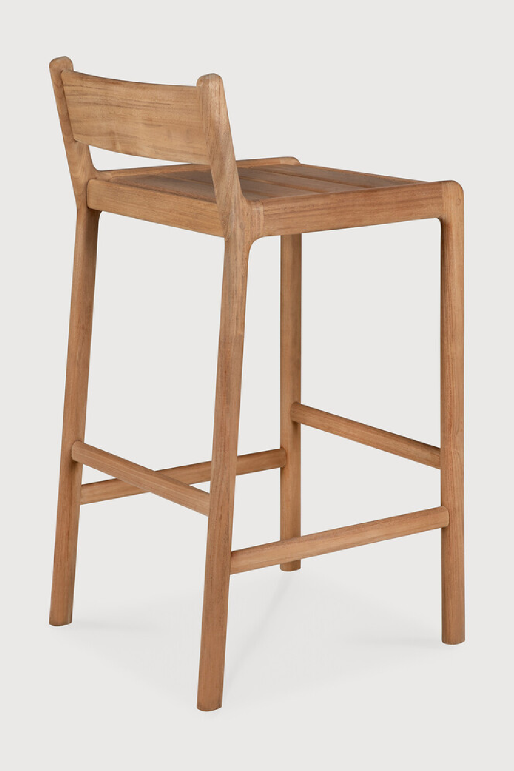 Natural Teak Outdoor Bar Stool | Ethnicraft Jack | Oroa.com