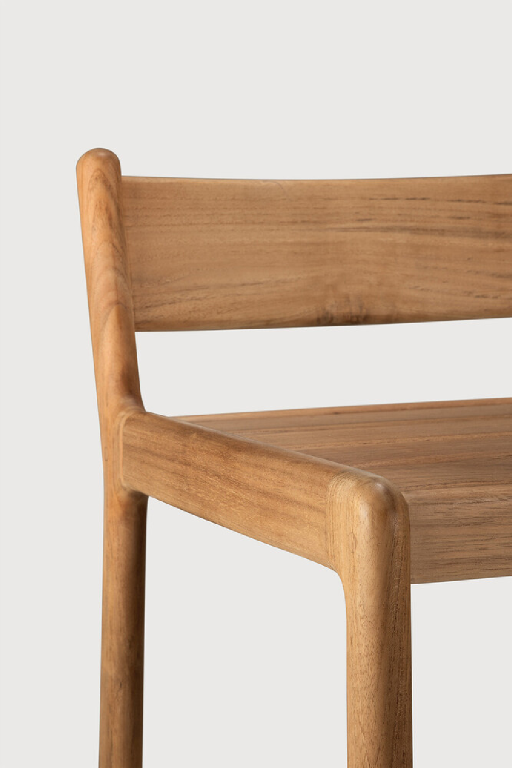 Natural Teak Outdoor Bar Stool | Ethnicraft Jack | Oroa.com