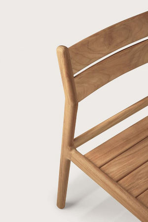 Teak Padded Outdoor Dining Chair | Ethnicraft Jack | Oroa.com