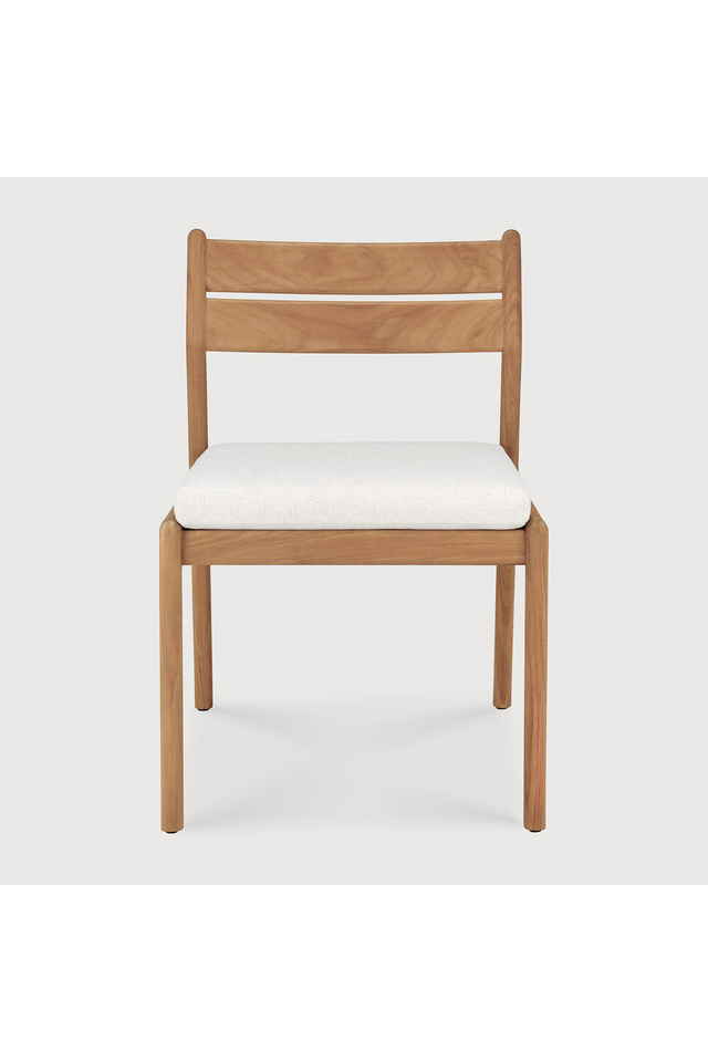 Teak Padded Outdoor Dining Chair | Ethnicraft Jack | Oroa.com