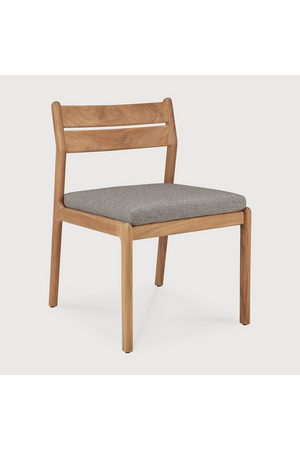 Teak Padded Outdoor Dining Chair | Ethnicraft Jack | Oroa.com