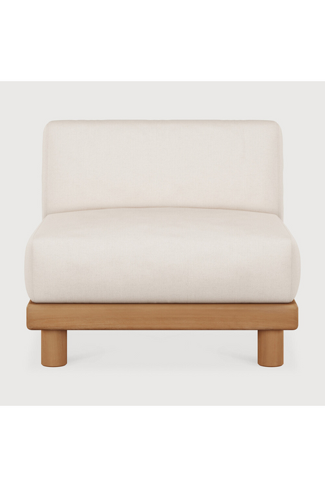 White Outdoor Modular Sofa | Ethnicraft Monocle | Oroa.com