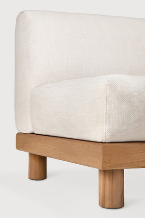 White Outdoor Modular Sofa | Ethnicraft Monocle | Oroa.com