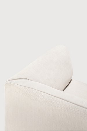 White Outdoor Modular End Sofa | Ethnicraft Monocle | Oroa.com