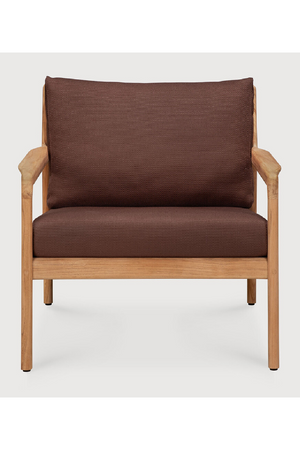 Teak Framed Outdoor Lounge Chair | Ethnicraft Jack | Oroa.com