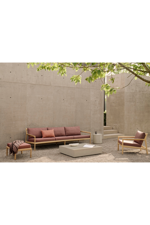 Teak Framed Outdoor Lounge Chair | Ethnicraft Jack | Oroa.com