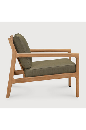 Teak Framed Outdoor Lounge Chair | Ethnicraft Jack | Oroa.com