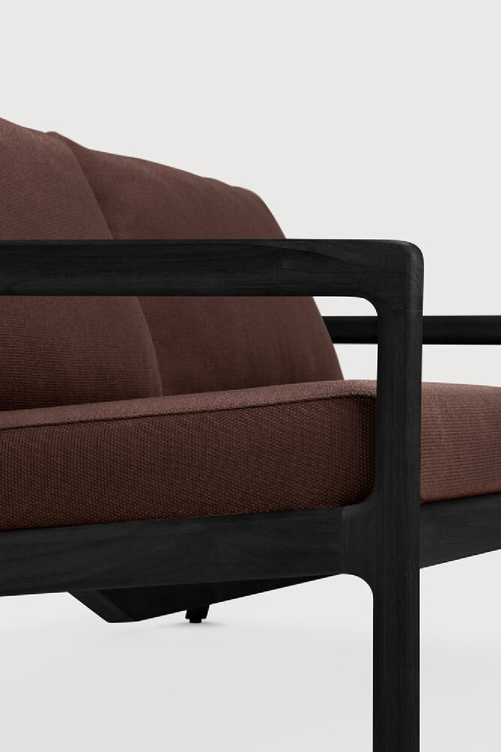 Black Teak Outdoor Sofa | Ethnicraft Jack | Oroa.com