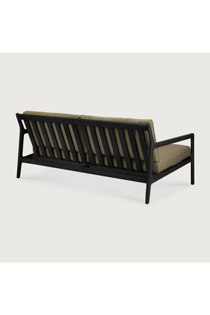 Black Teak Outdoor Sofa | Ethnicraft Jack | Oroa.com