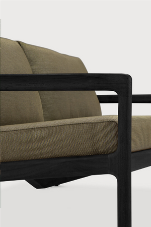Black Teak Outdoor Sofa | Ethnicraft Jack | Oroa.com