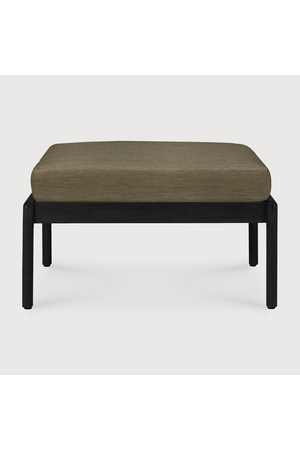 Teak Cushioned Outdoor Stool | Ethnicraft Jack | Oroa.com