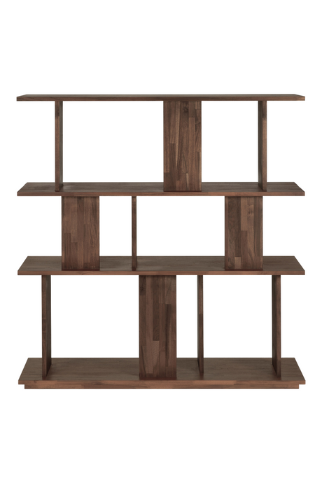 Brown Teak Shelving System | Ethnicraft Irregular | Oroa.com
