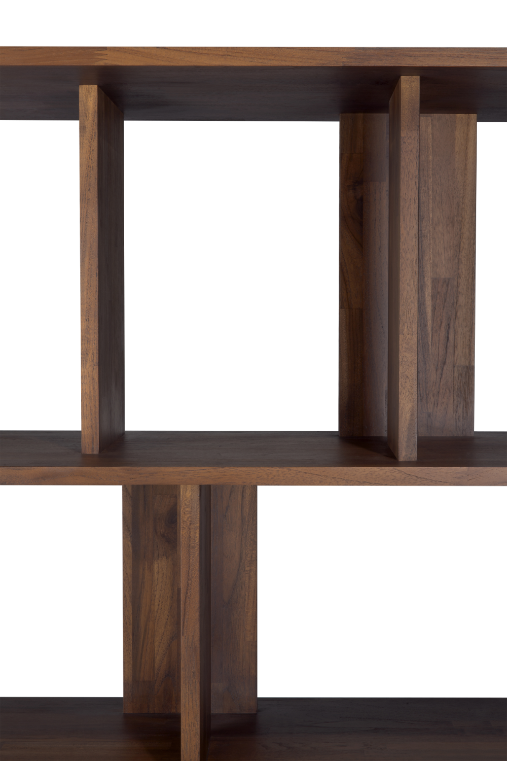Brown Teak Shelving System | Ethnicraft Irregular | Oroa.com