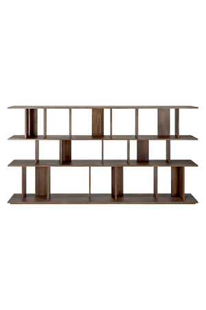 Brown Teak Shelving System | Ethnicraft Irregular | Oroa.com