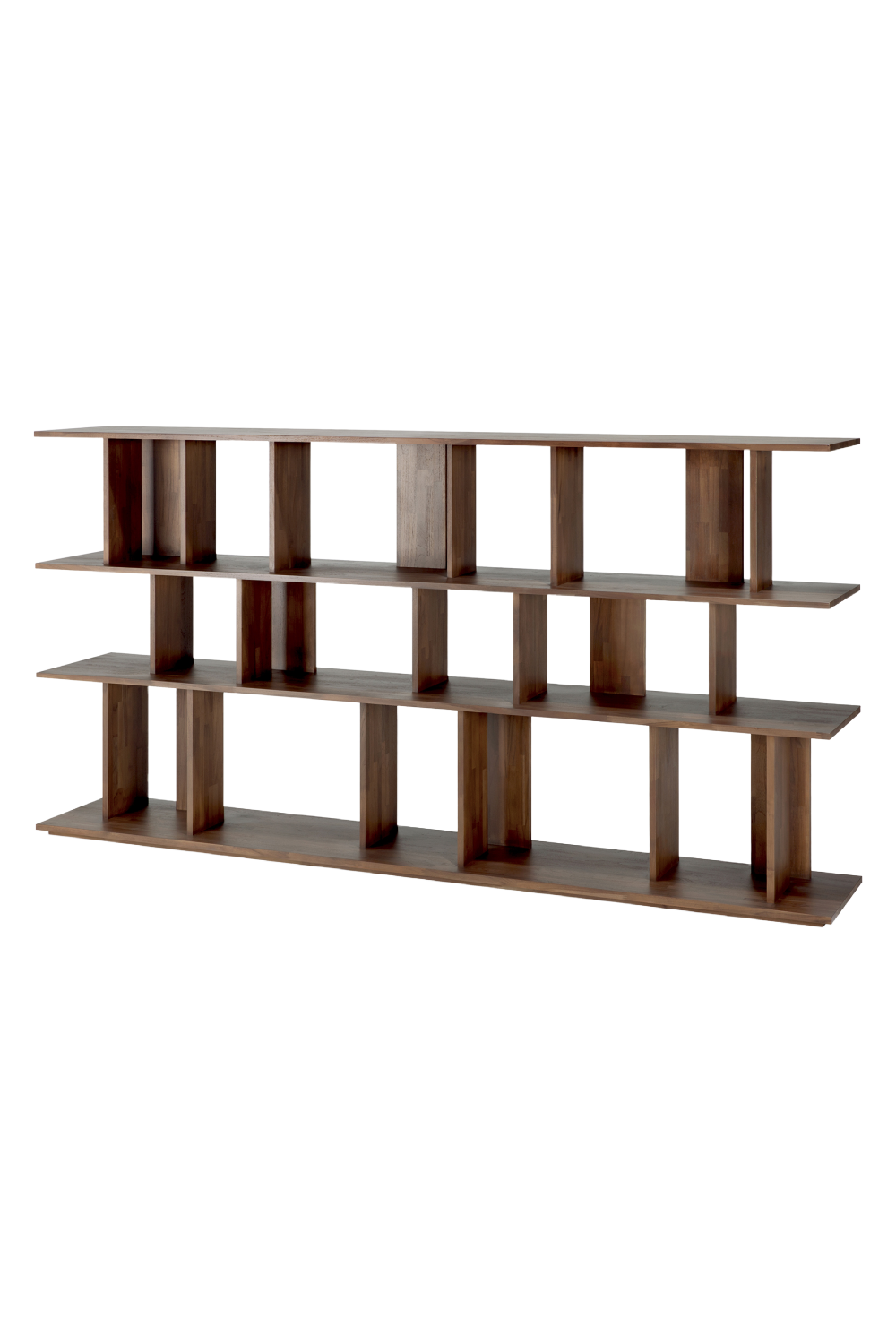 Brown Teak Shelving System | Ethnicraft Irregular | Oroa.com