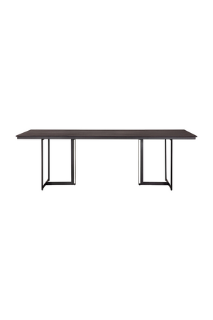 Dark Brown Teaek Dining Table | Ethnicraft Tacet  | Oroa.com