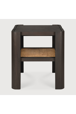 Brown Teak Side Table | Ethnicraft Panel | Oroa.com