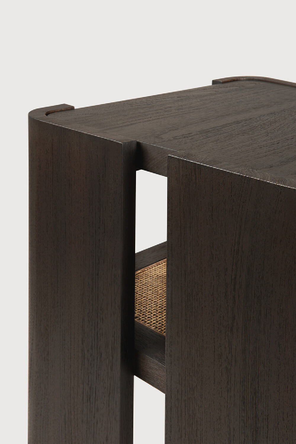 Brown Teak Side Table | Ethnicraft Panel | Oroa.com