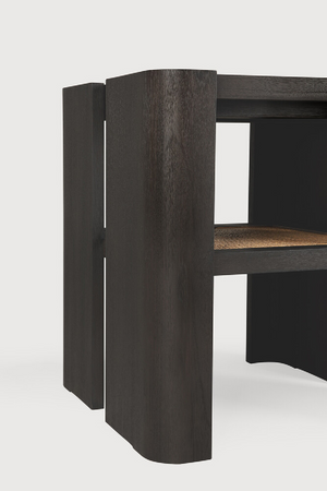Brown Teak Side Table | Ethnicraft Panel | Oroa.com